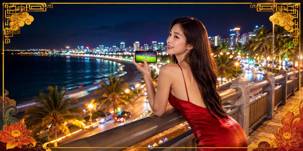 Người chơi Việt Nam theo dõi kết quả cá cược bóng đá tại Phan Thiết